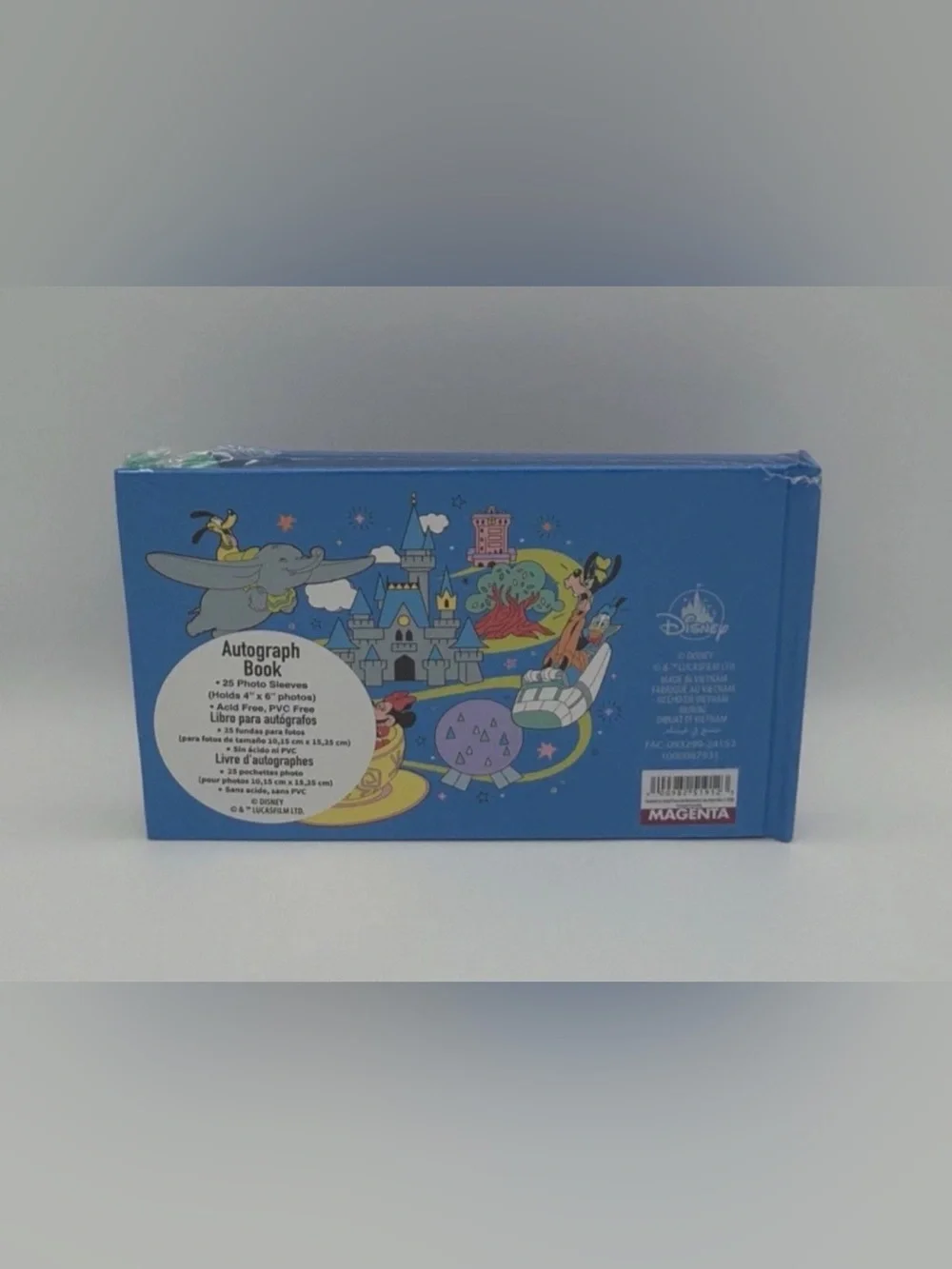 Disney colorful autograph